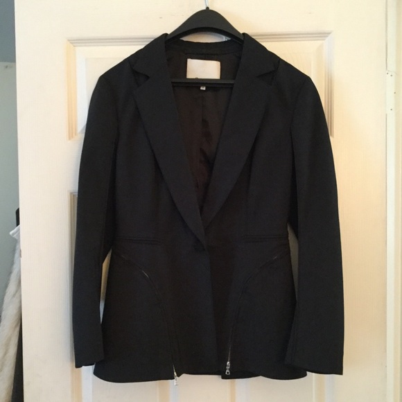 3.1 Phillip Lim Jackets & Blazers - 3.1 PHILLIP LIM BLACK ZIPPR RIDING JACKET LIKE NEW
